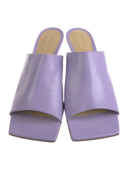 Bottega Veneta Leather Slides