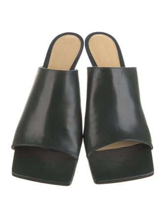 Bottega Veneta Leather Slides