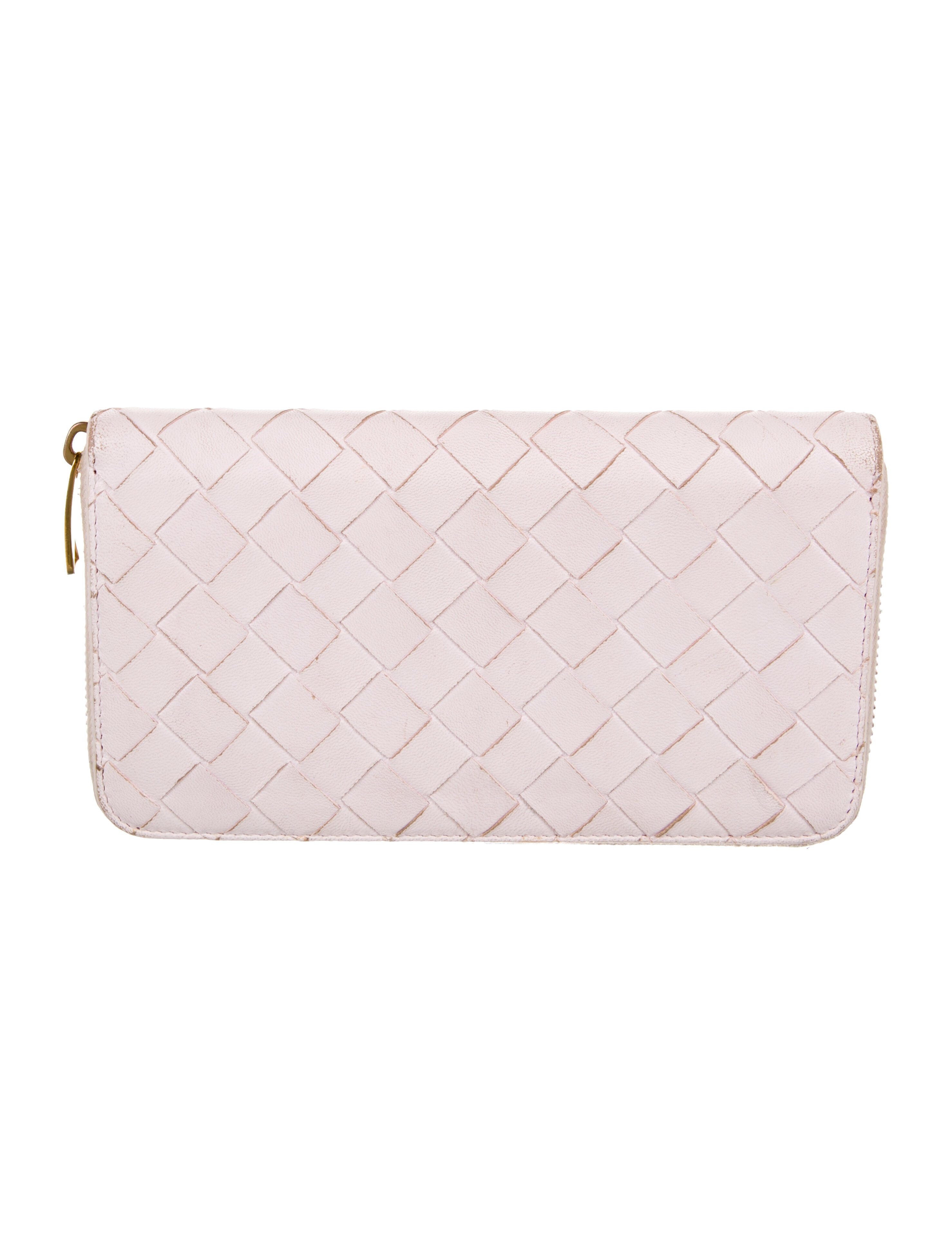Bottega Veneta Intrecciato Weave Leather Wallet
