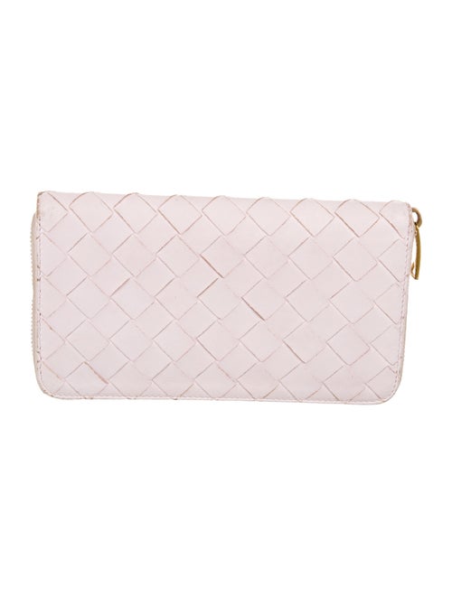 Bottega Veneta Intrecciato Weave Leather Wallet