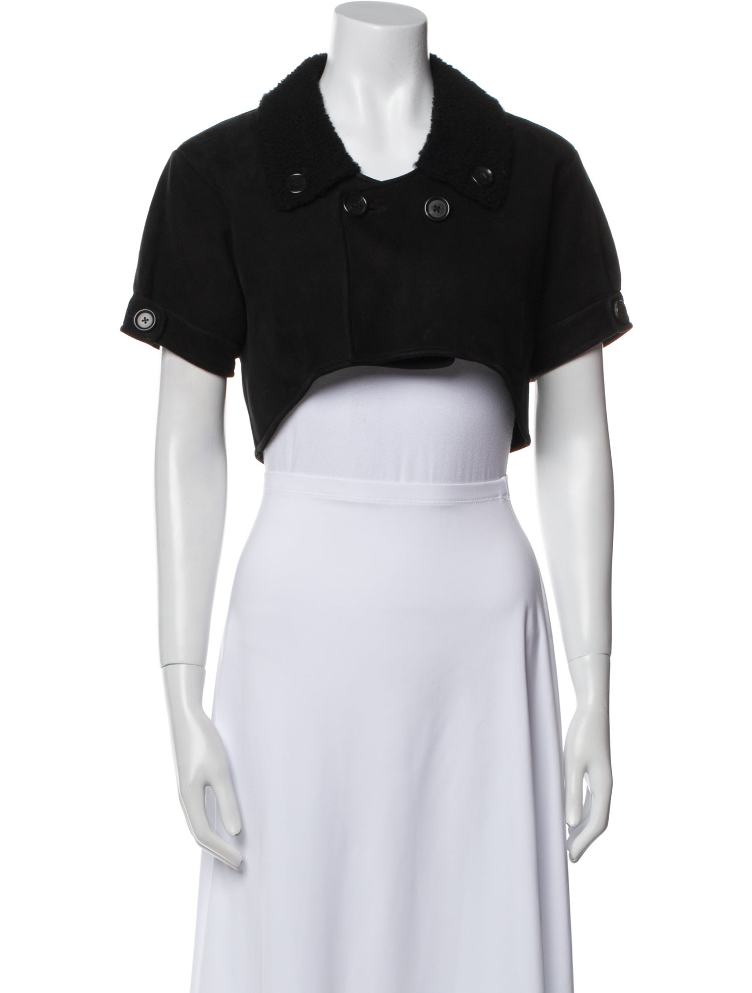 Bottega Veneta Leather Bolero