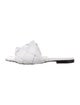 Bottega Veneta Intrecciato Weave Leather Slides