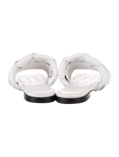 Bottega Veneta Intrecciato Weave Leather Slides