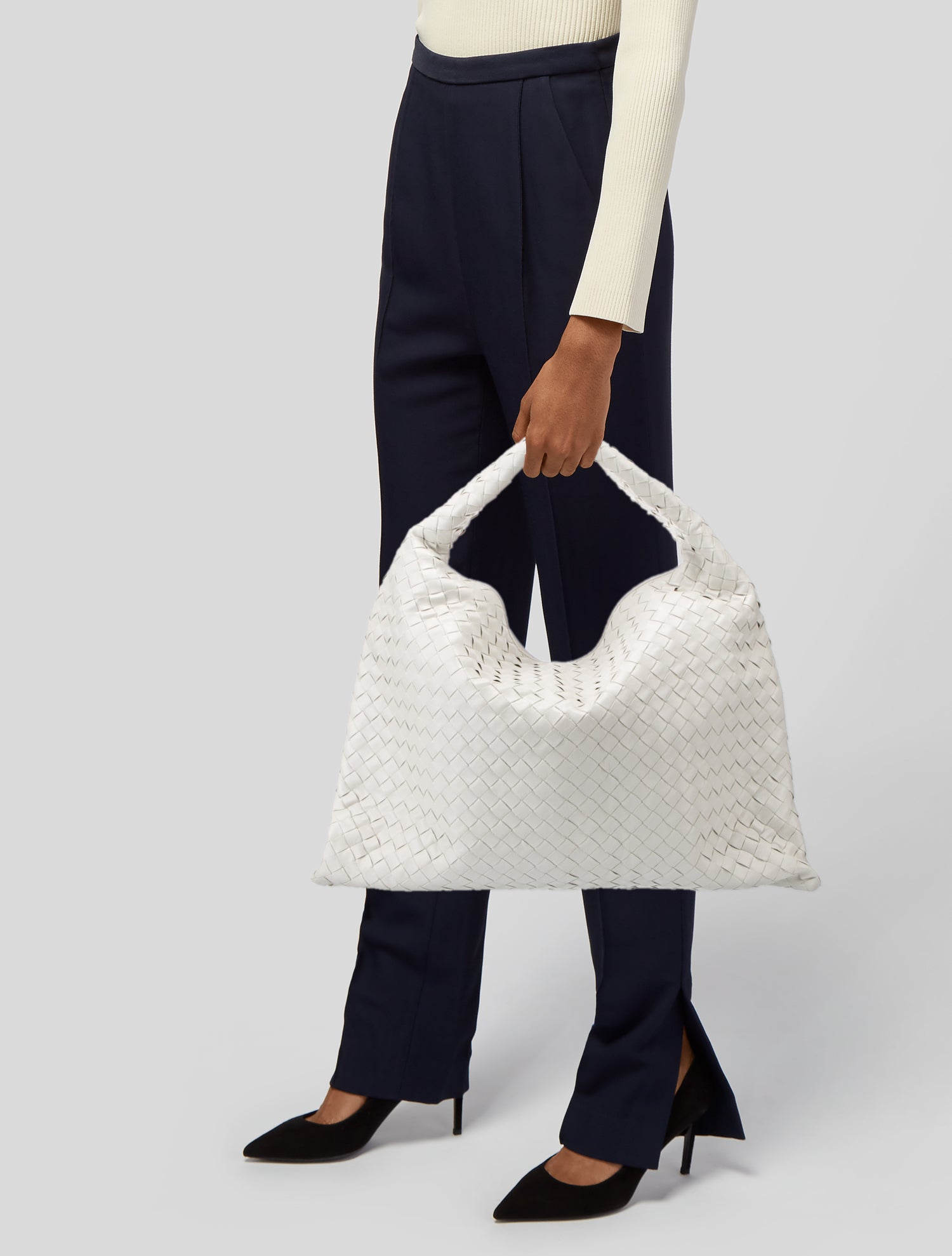 Bottega Veneta Leather Intrecciato