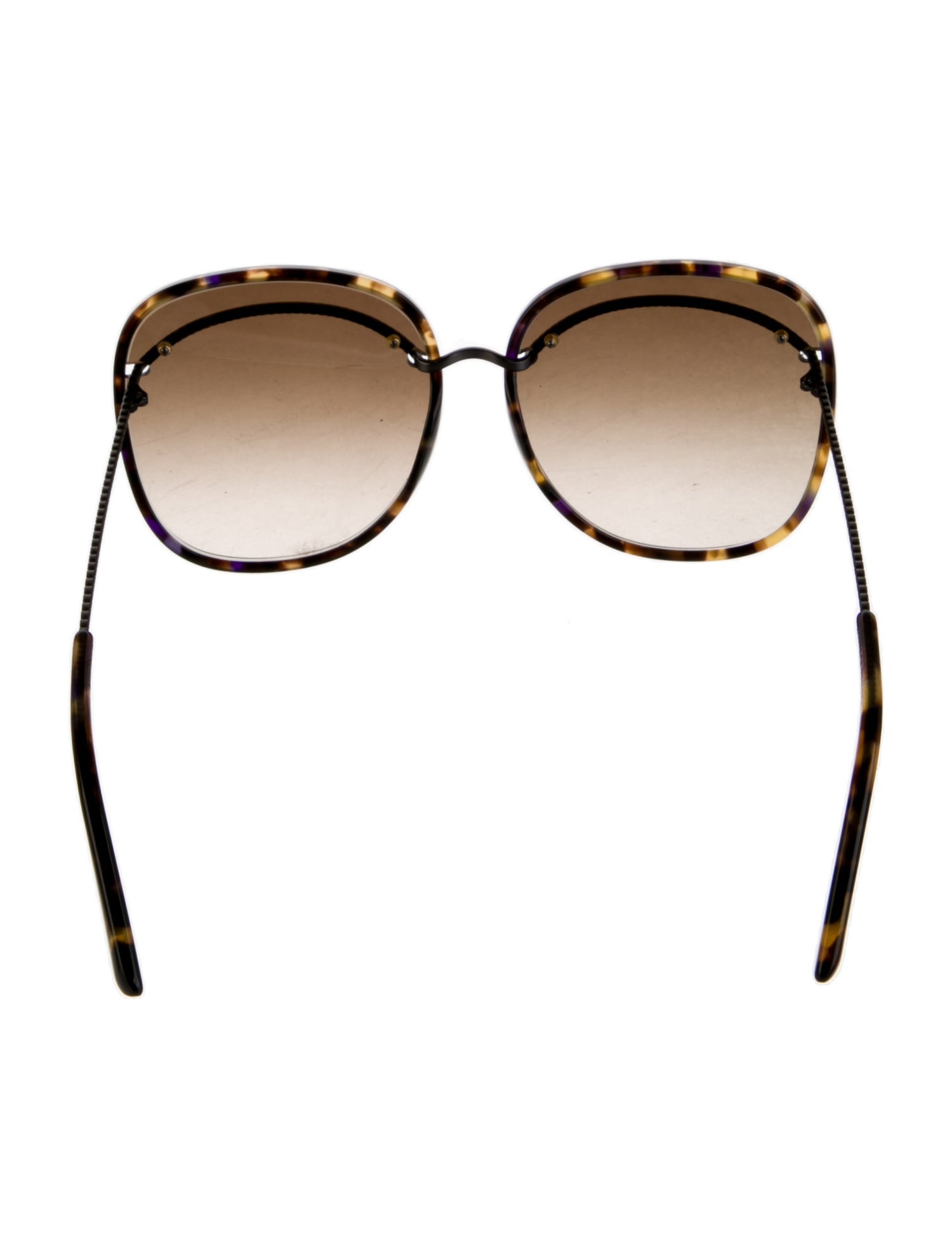 Bottega Veneta Oversize Gradient Sunglasses