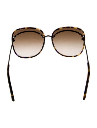 Bottega Veneta Oversize Gradient Sunglasses