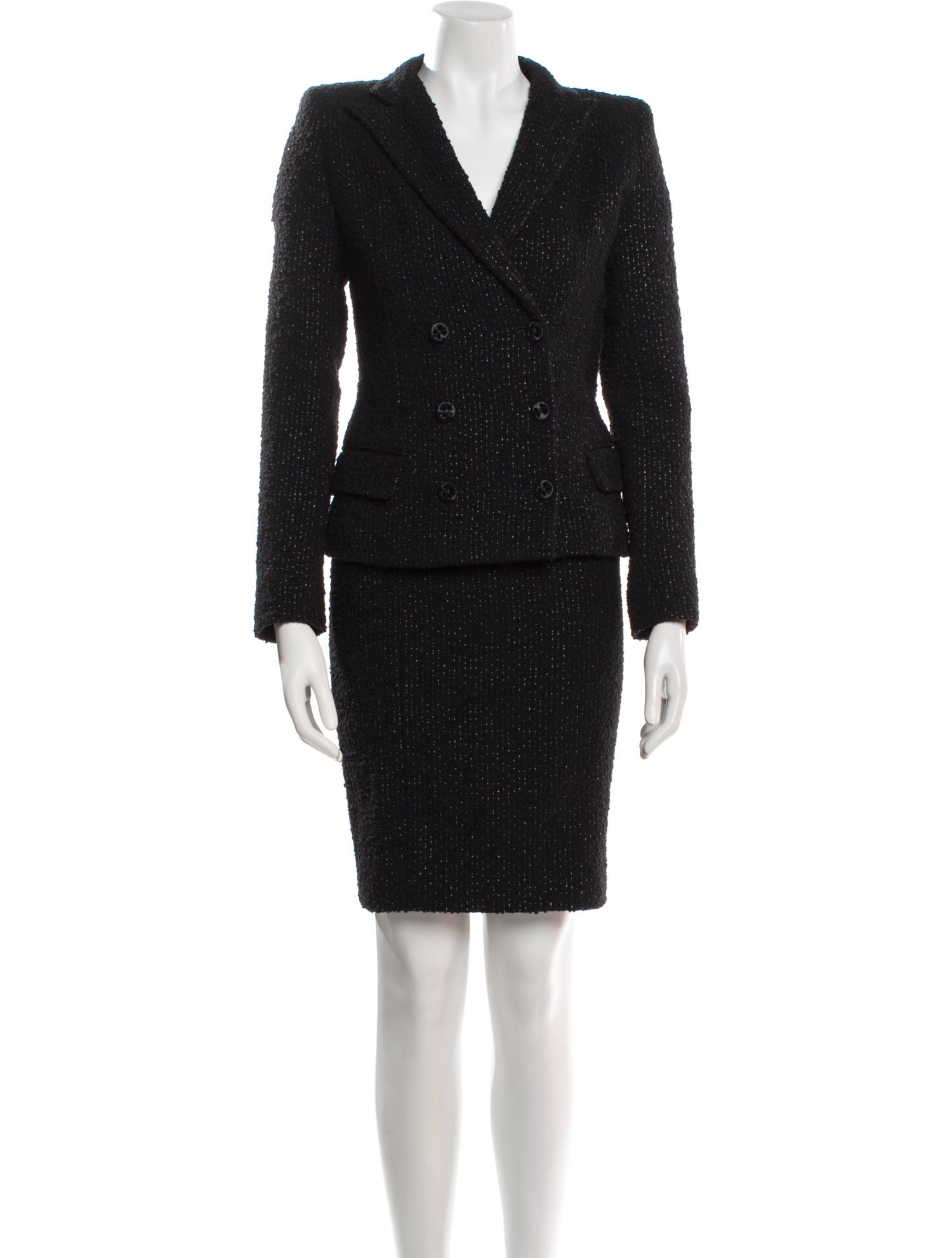 Bottega Veneta Virgin Wool Skirt Suit