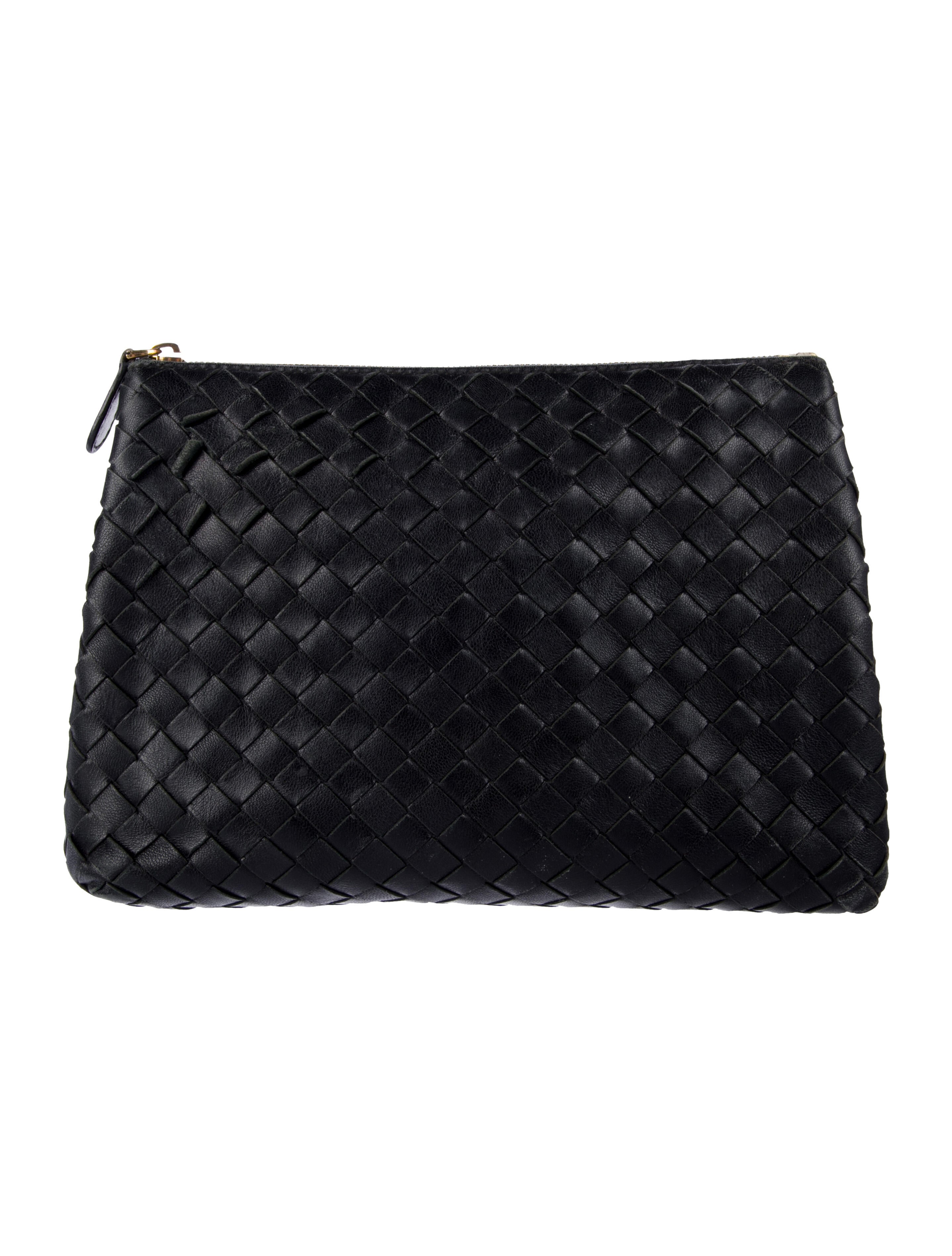 Bottega Veneta Bottega Veneta Leather Cosmetic Bag