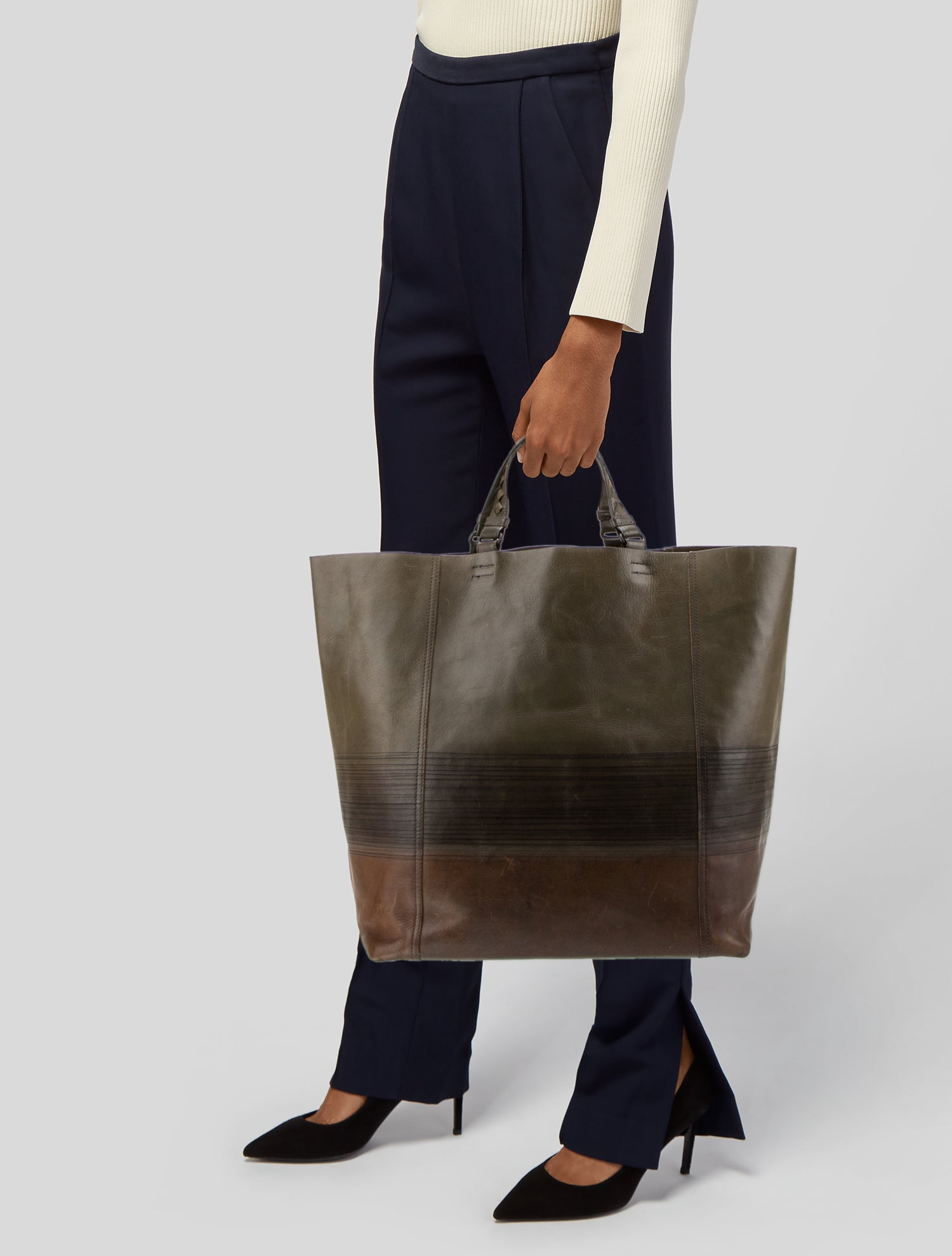 Bottega Veneta Leather Tote