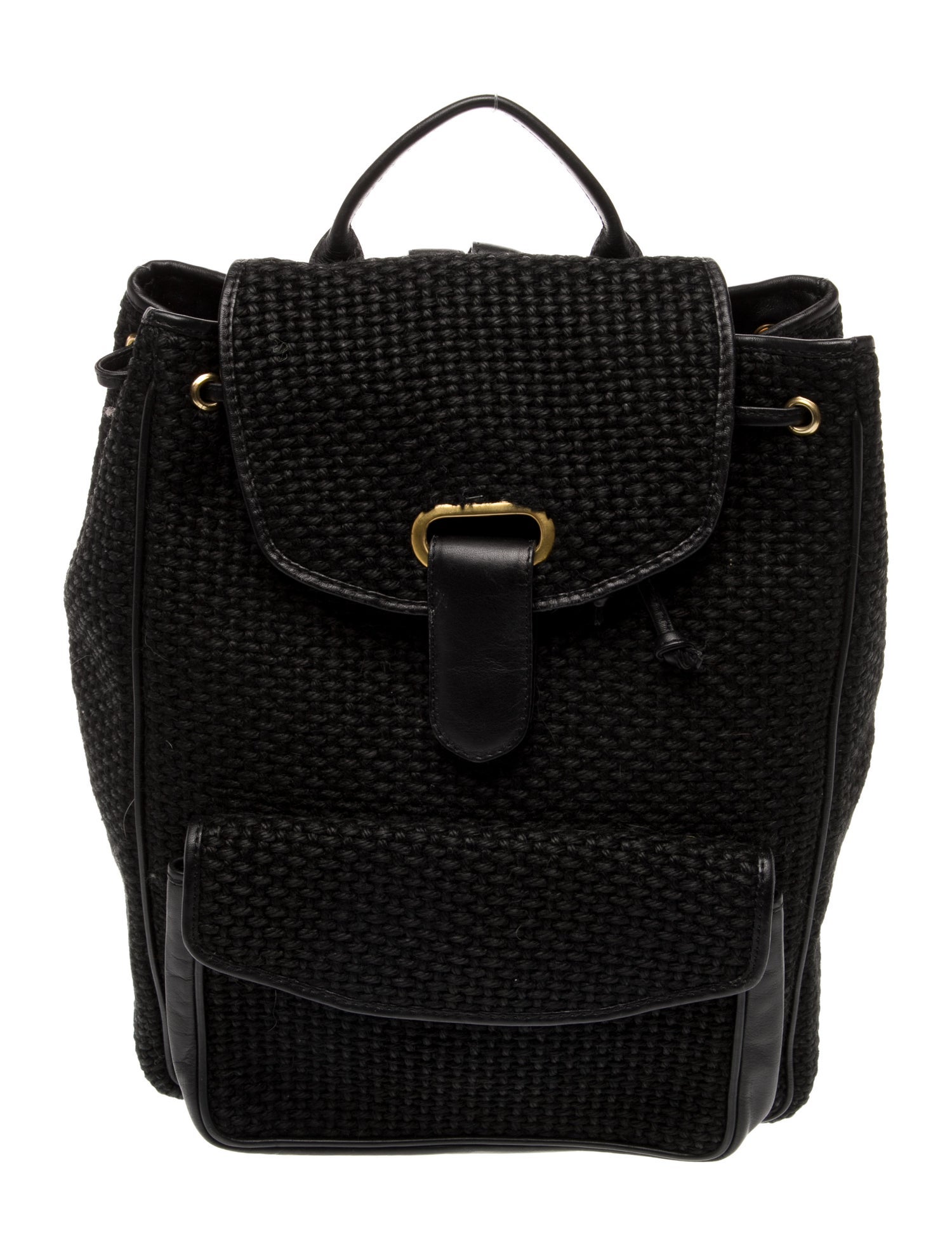Bottega Veneta Raffia Backpack