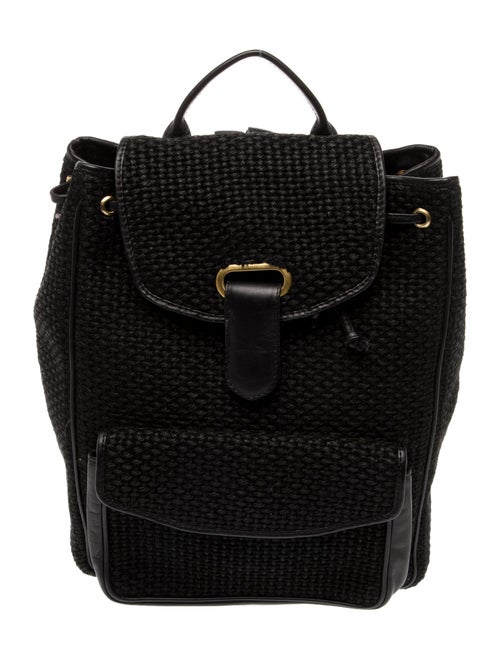 Bottega Veneta Raffia Backpack