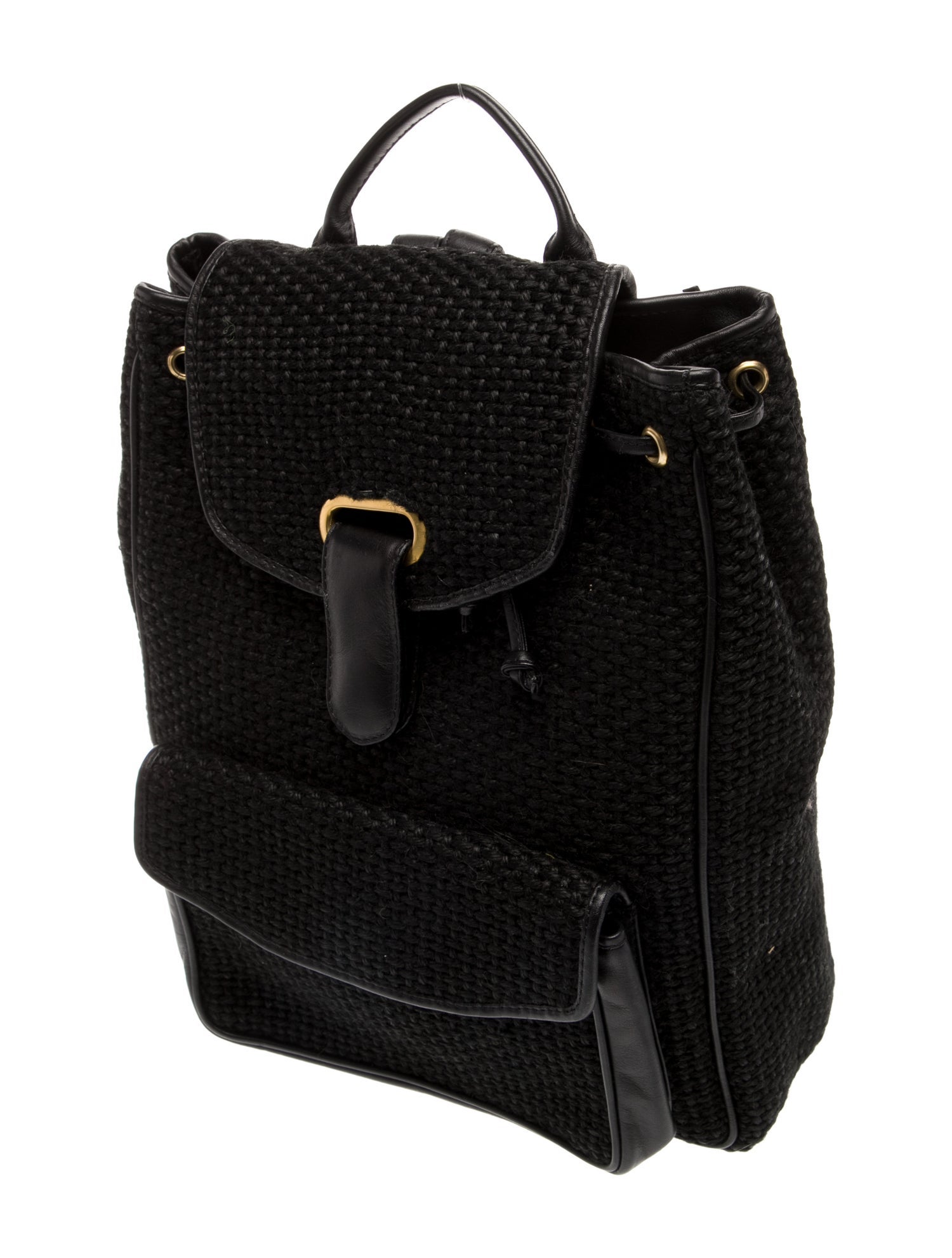 Bottega Veneta Raffia Backpack