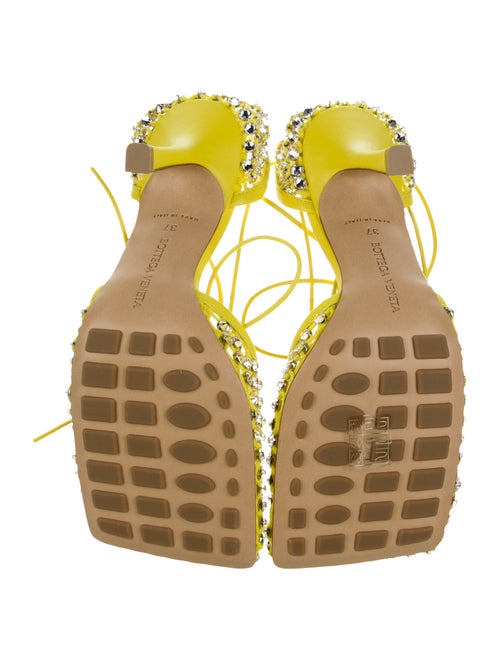 Bottega Veneta Mesh Crystal Embellishments D'Orsay Pumps