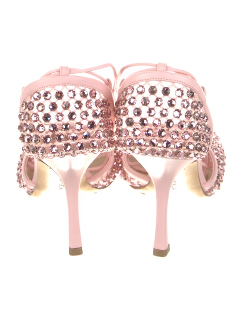 Bottega Veneta Mesh Printed Slingback Pumps