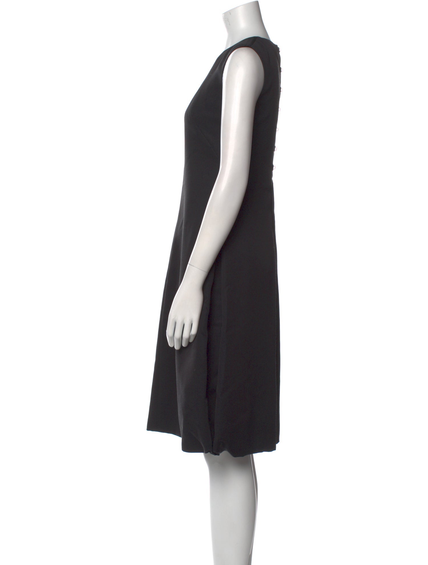 Bottega Veneta Wool Knee-Length Dress