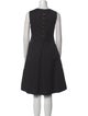 Bottega Veneta Wool Knee-Length Dress