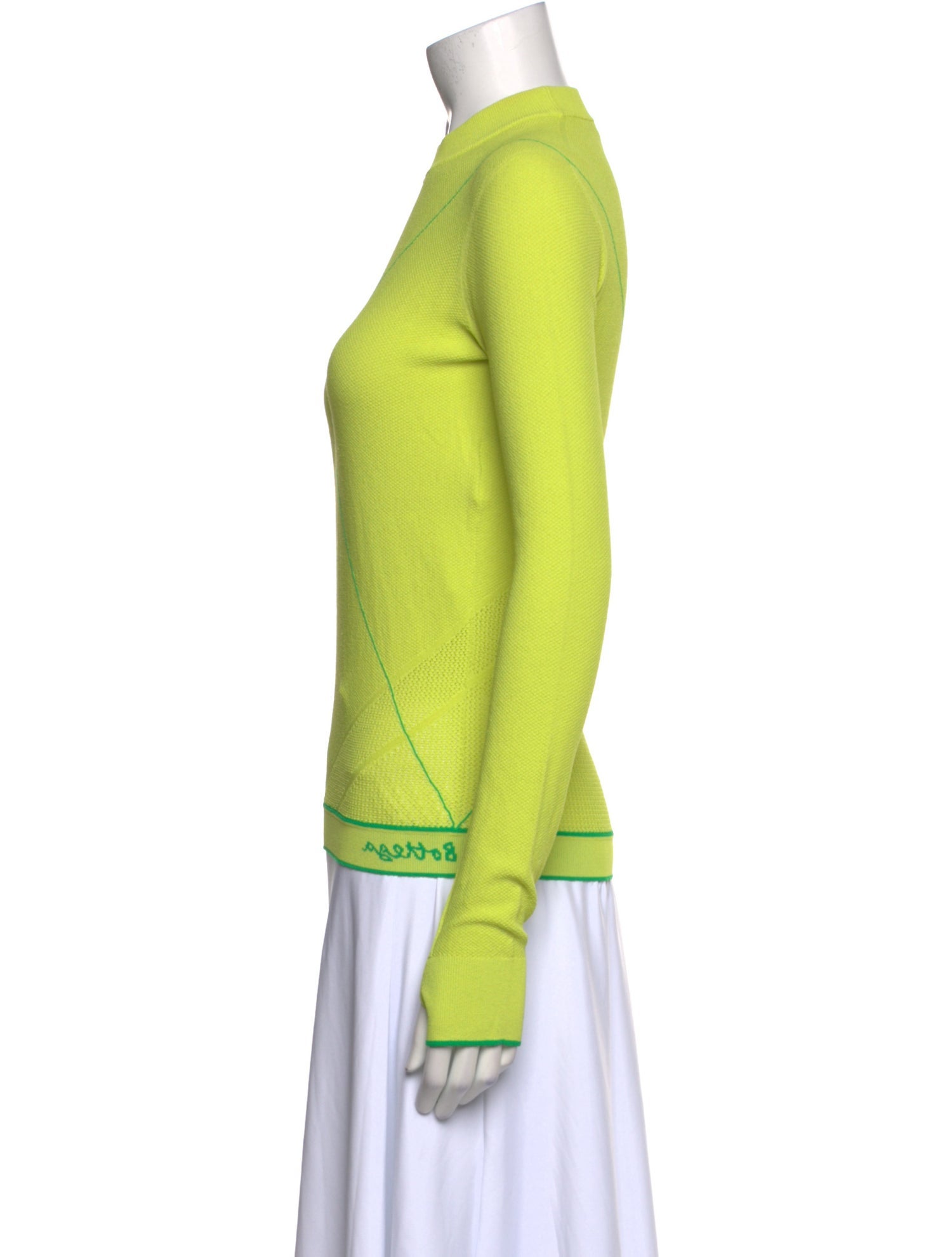 Bottega Veneta Crew Neck Long Sleeve Sweatshirt