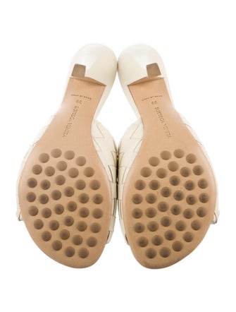 Bottega Veneta Intrecciato Weave Leather Slides
