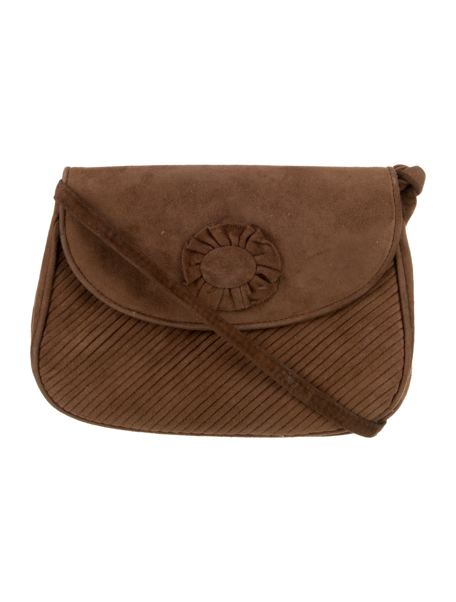 Bottega Veneta Suede Evening Bag Vintage