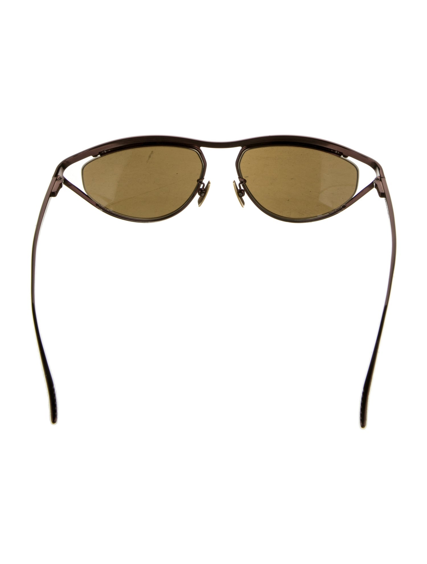 Bottega Veneta Aviator Mirrored Sunglasses