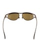 Bottega Veneta Aviator Mirrored Sunglasses