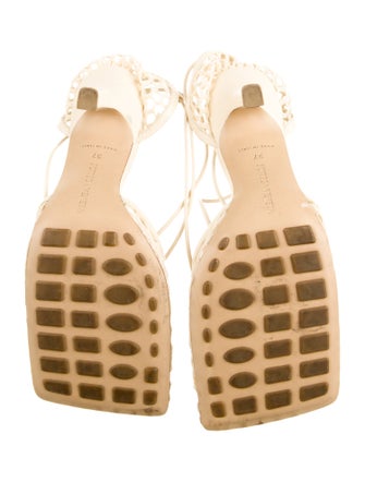 Bottega Veneta Mesh T-Strap Pumps