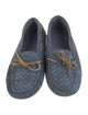 Bottega Veneta Intrecciato Weave Suede Moccasins