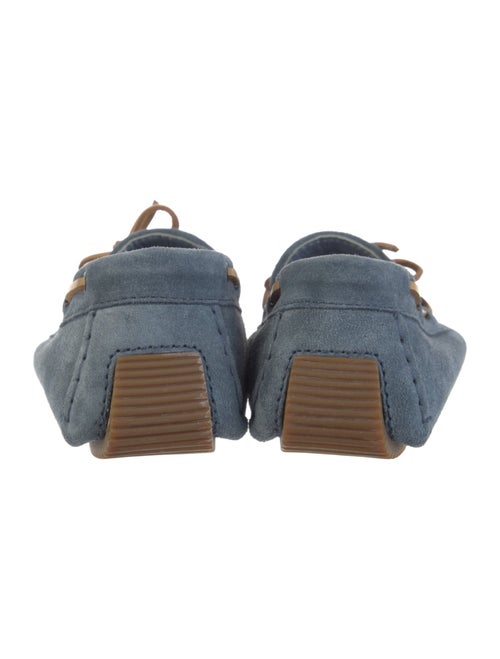 Bottega Veneta Intrecciato Weave Suede Moccasins