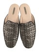 Bottega Veneta Intrecciato Weave Leather Mules