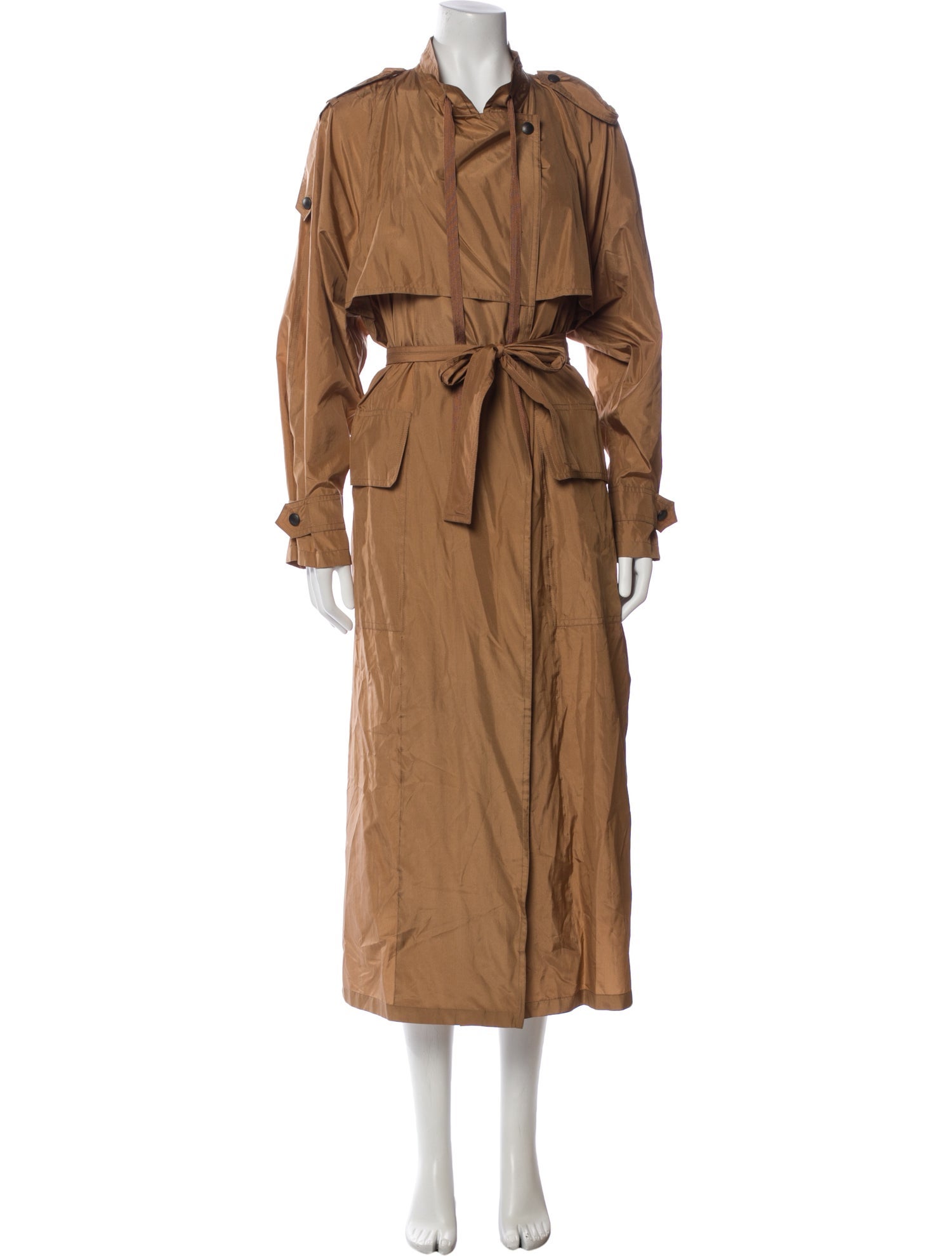 Bottega Veneta Silk Trench Coat