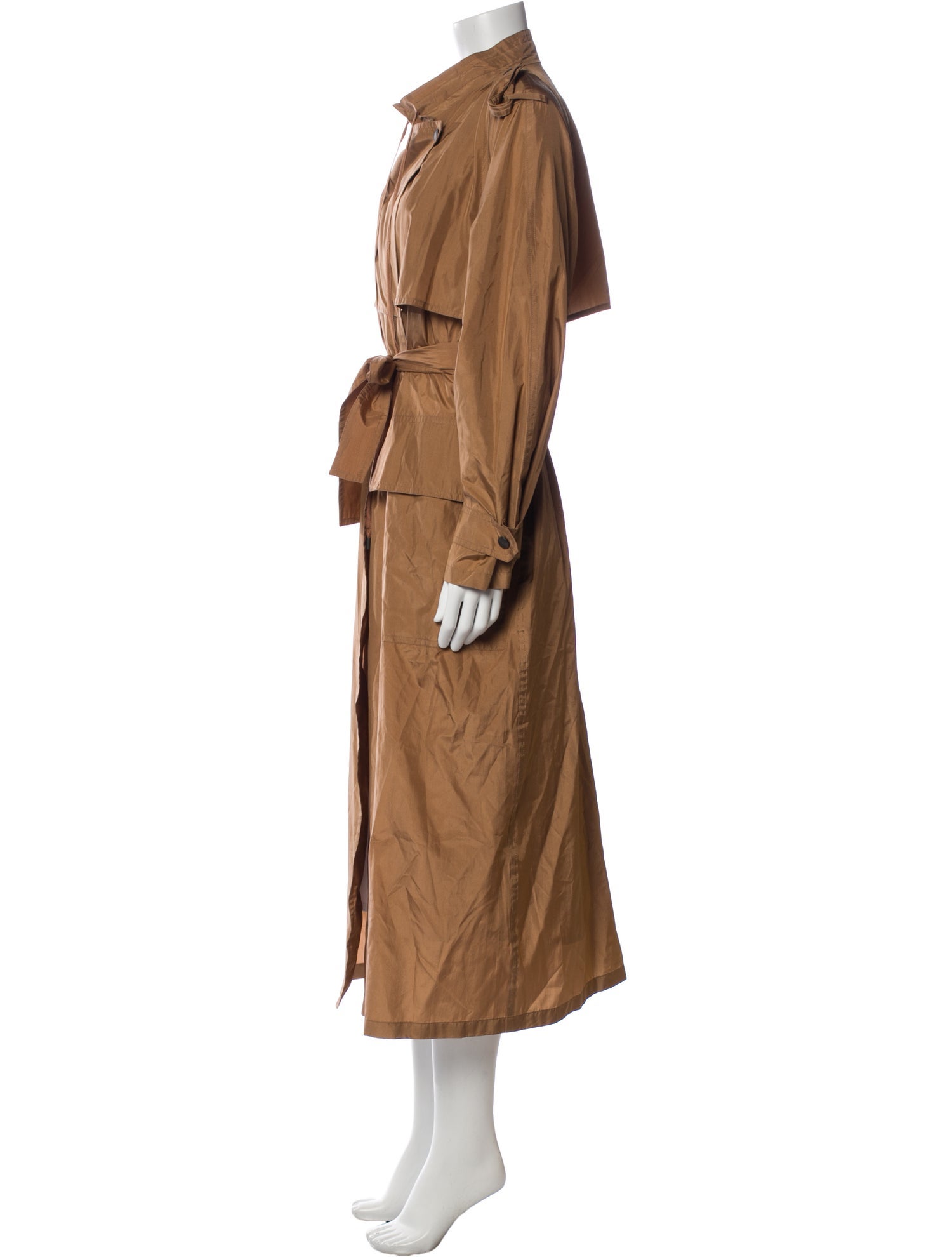 Bottega Veneta Silk Trench Coat