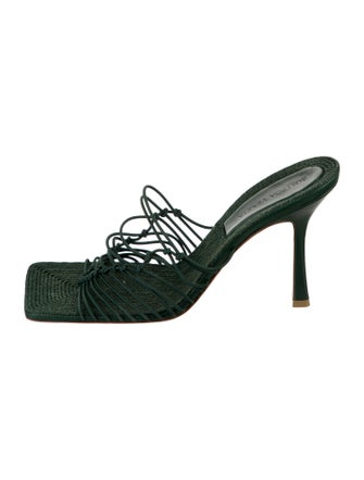 Bottega Veneta Leather Slingback Sandals