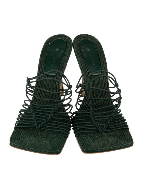 Bottega Veneta Leather Slingback Sandals