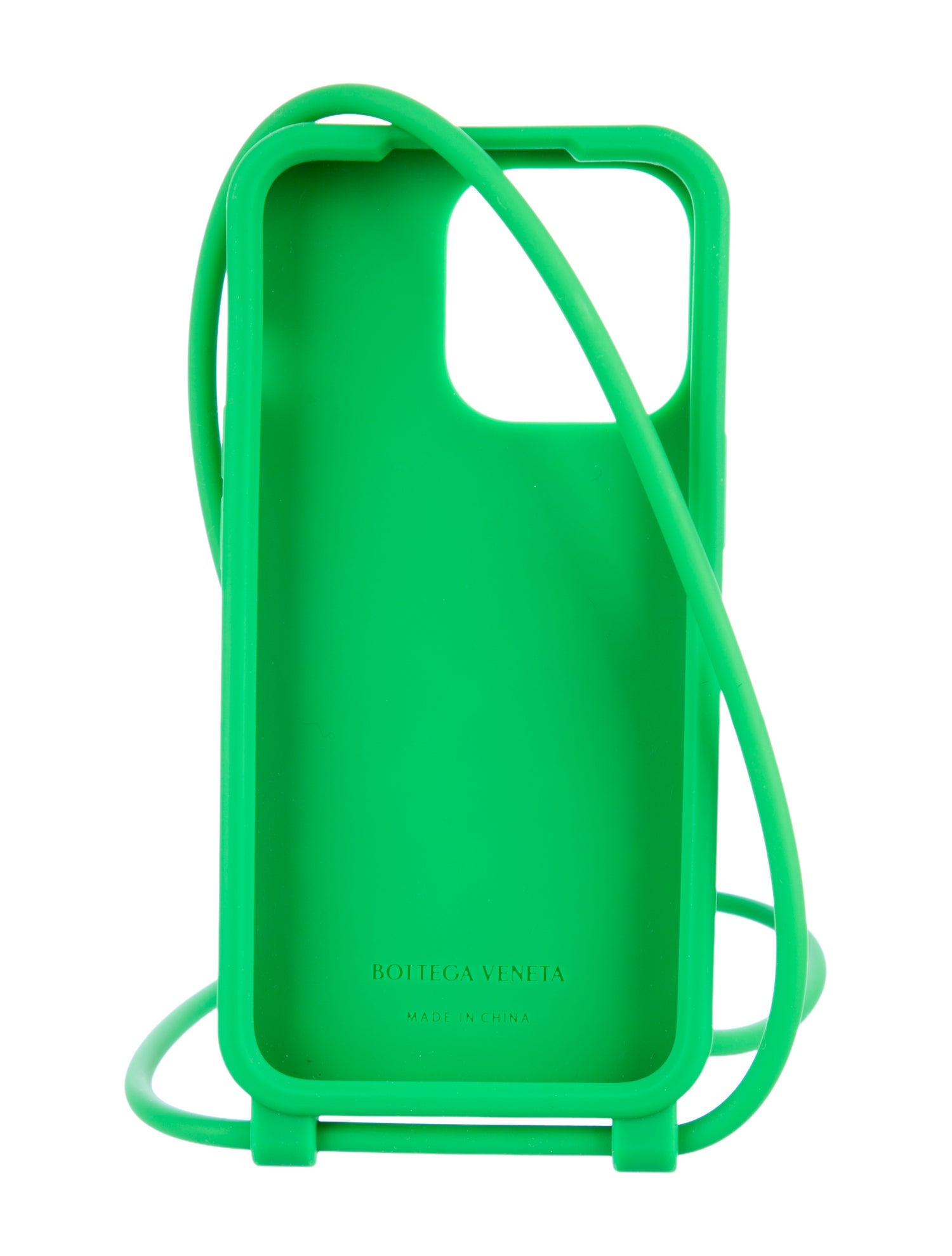 Bottega Veneta Intreccio Rubber Phone Case.