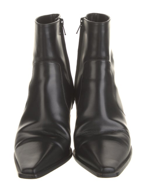 Bottega Veneta Leather Colorblock Pattern Boots