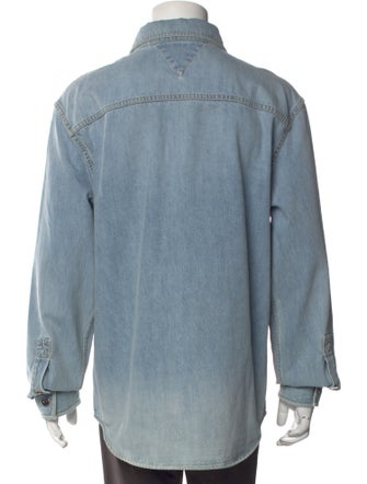 Bottega Veneta Long Sleeve Denim Shirt