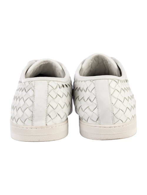 Bottega Veneta Intrecciato Weave Leather Sneakers