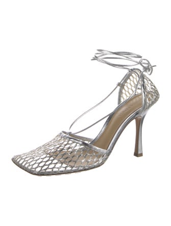 Bottega Veneta Mesh D'Orsay Pumps