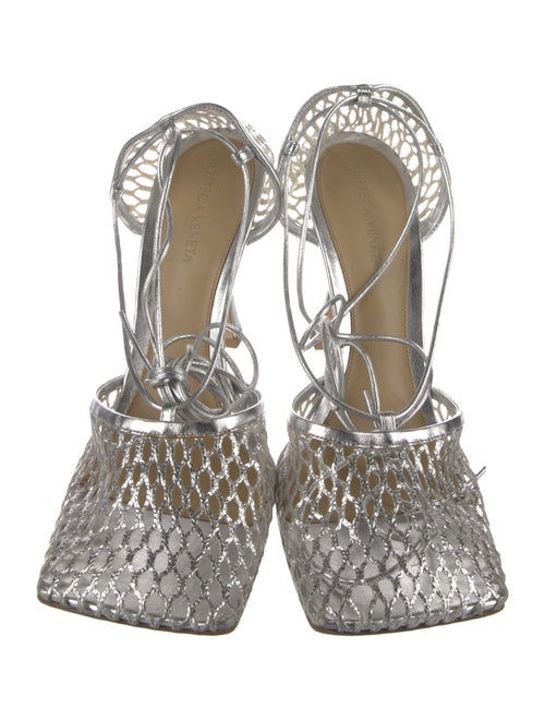 Bottega Veneta Mesh D'Orsay Pumps