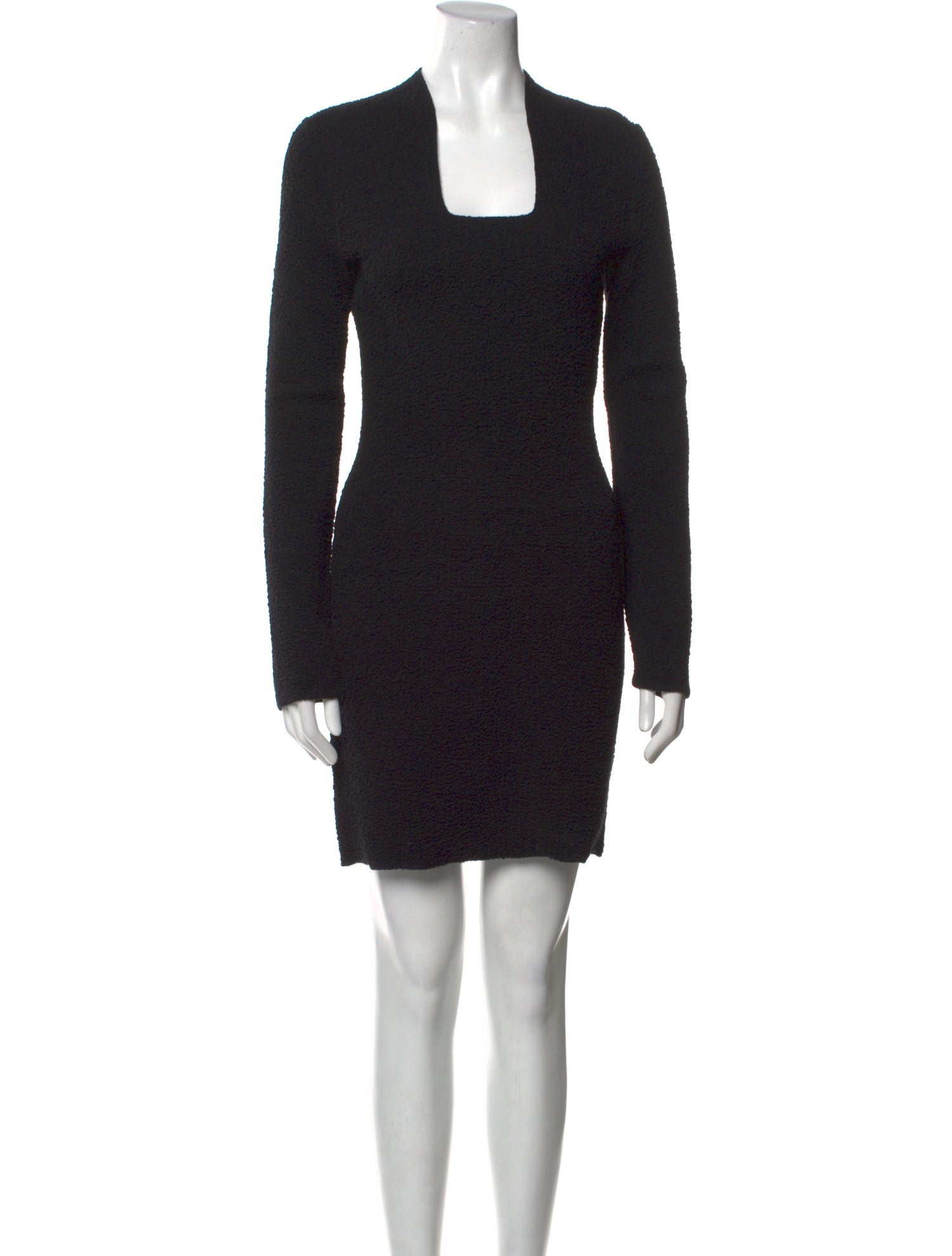 Bottega Veneta Square Neckline Mini Dress