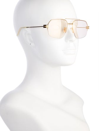 Bottega Veneta Square Tinted Sunglasses