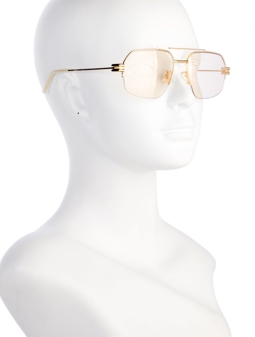 Bottega Veneta Square Tinted Sunglasses