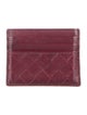 Bottega Veneta Intrecciato Weave Leather Card Holder