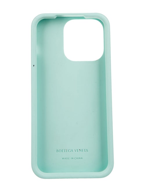 Bottega Veneta Teal Blue iPhone Case