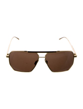Bottega Veneta Square Tinted Sunglasses
