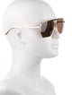 Bottega Veneta Square Tinted Sunglasses