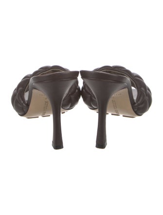 Bottega Veneta Leather Slides