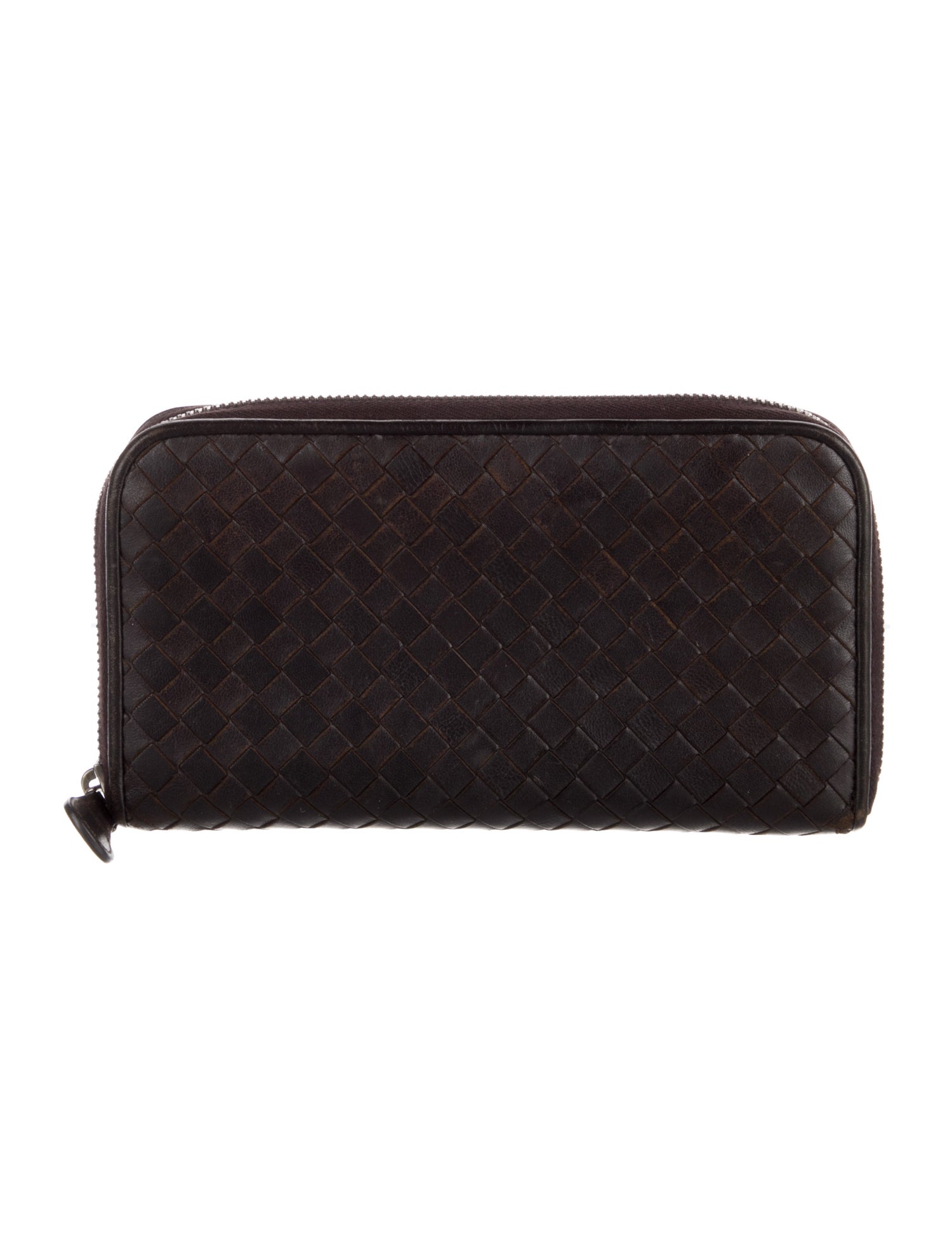 Bottega Veneta Intrecciato Weave Leather Wallet