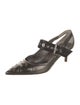 Bottega Veneta Intrecciato Weave Leather Pumps