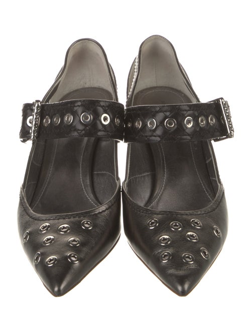 Bottega Veneta Intrecciato Weave Leather Pumps